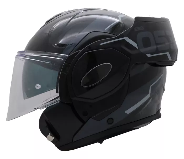 Překlápěcí helma  helma XRC Eso black/grey