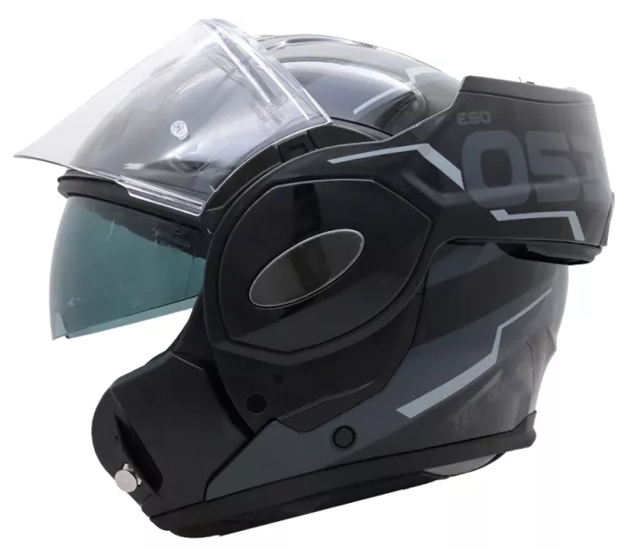 Překlápěcí helma  helma XRC Eso black/grey