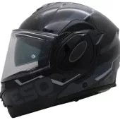 Překlápěcí helma  helma XRC Eso black/grey