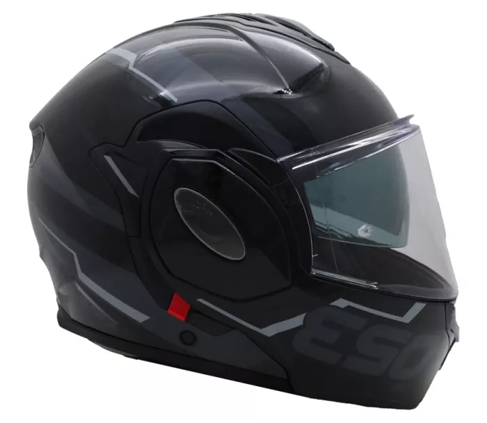 Překlápěcí helma  helma XRC Eso black/grey