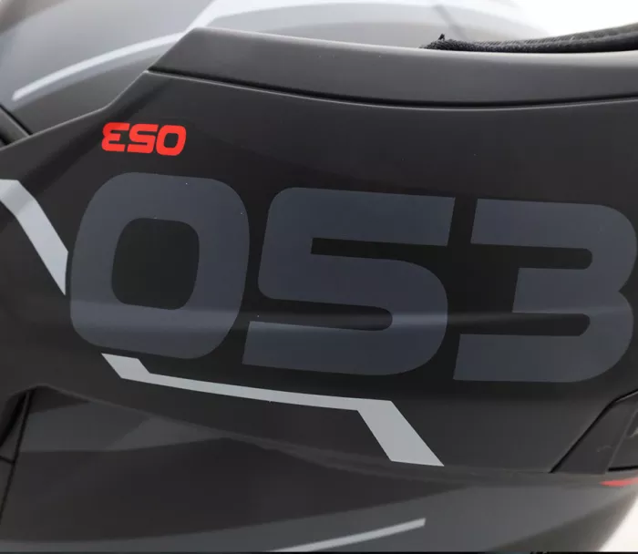 Překlápěcí helma XRC Eso black/grey/red