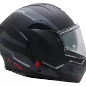 Překlápěcí helma XRC Eso black/grey/red