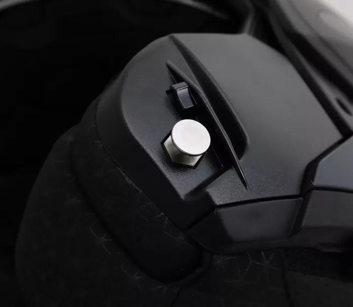 Překlápěcí helma XRC Eso black/grey/red