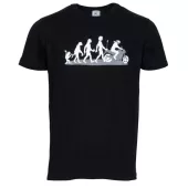 Louis Evolution tričko black/grey