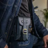 Trip Machine Moto Exclusive Utility Pouch Black