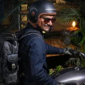 Trip Machine Moto Exclusive Utility Pouch Black