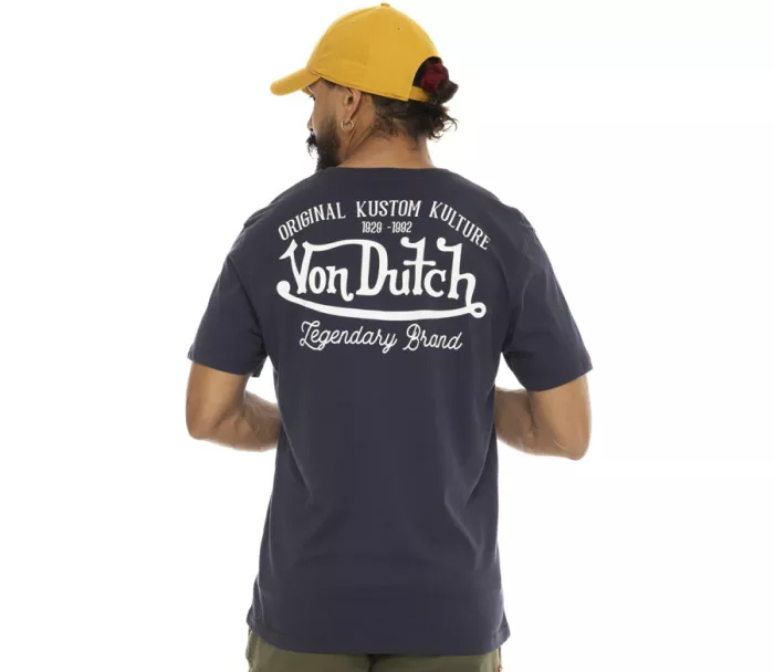 Pánské triko Von Dutch Eye honey navy