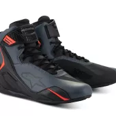 Boty na moto 2026 Alpinestars Faster-4 Drystar black/red fluo