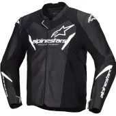 Pánská bunda na moto 2025 Alpinestars Faster V3 black/white