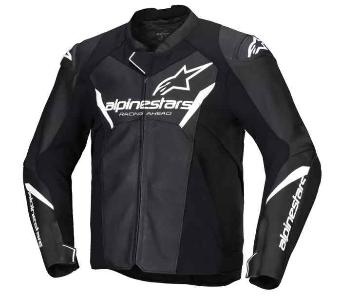 Pánská bunda na moto 2025 Alpinestars Faster V3 black/white