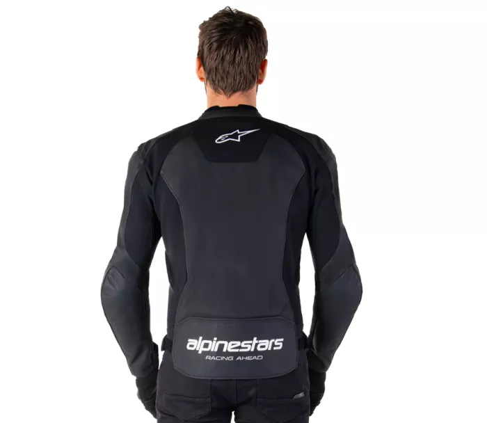 Pánská bunda na moto 2025 Alpinestars Faster V3 black/white