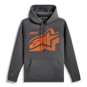 Mikina 2025 Alpinestars Fasting charcoal