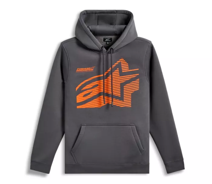 Mikina 2025 Alpinestars Fasting charcoal