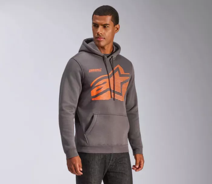 Mikina 2025 Alpinestars Fasting charcoal