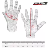 Dámské rukavice Five Stunt Evo 2 Airflow black