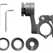 Rychloupínací držák Interphone Quiklox s úchytem na řídítka, černý