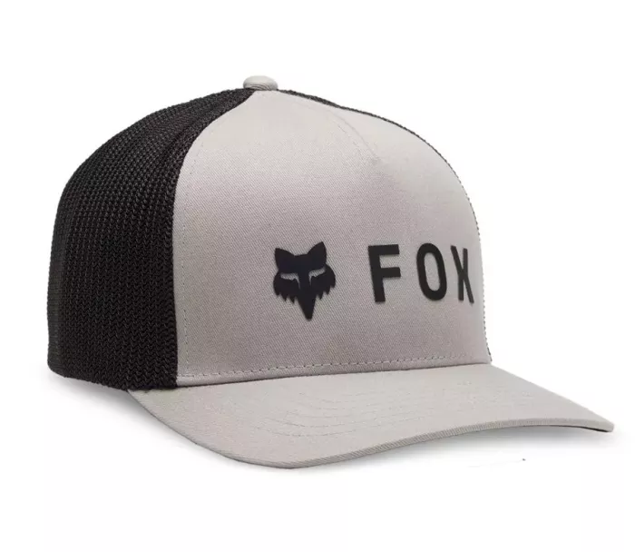 Kšiltovka Fox Absolute Flexfit Hat Steel Grey