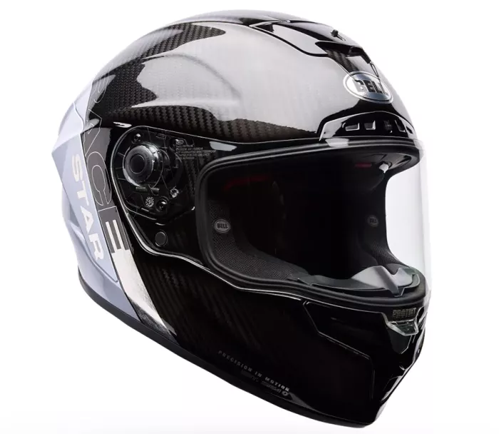 Integrální helma  Bell Racestar DLX Flex Strike Ece Silver/White