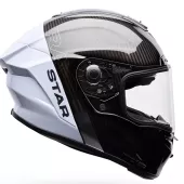 Integrální helma  Bell Racestar DLX Flex Strike Ece Silver/White