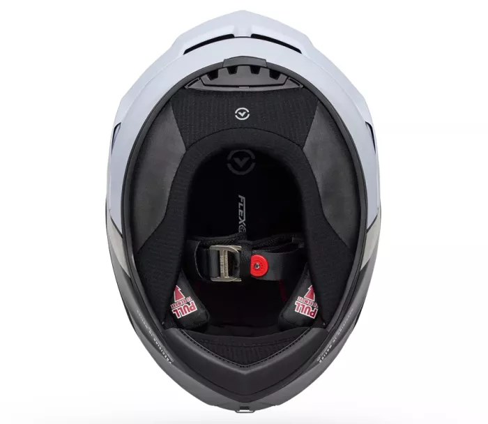 Integrální helma  Bell Racestar DLX Flex Strike Ece Silver/White