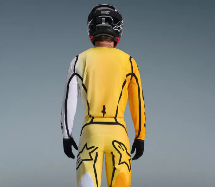 MX dres 2026 Alpinestars Fluid Apex yellow/black