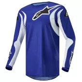 Motokrosový dres 2024 Alpinestars Fluid Lucent blue ray/white