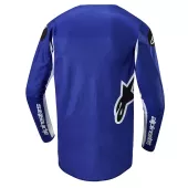 Motokrosový dres 2024 Alpinestars Fluid Lucent blue ray/white