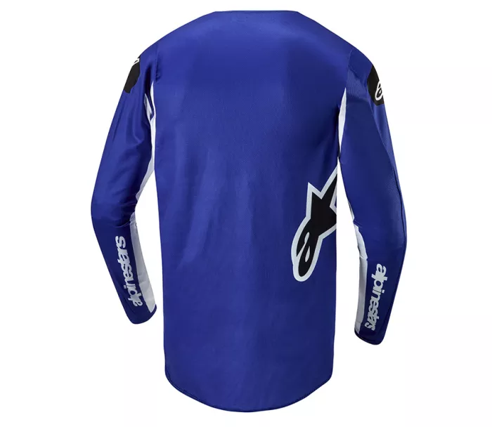Motokrosový dres 2024 Alpinestars Fluid Lucent blue ray/white