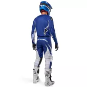 Motokrosový dres 2024 Alpinestars Fluid Lucent blue ray/white