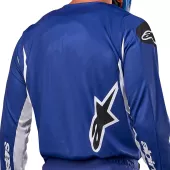 Motokrosový dres 2024 Alpinestars Fluid Lucent blue ray/white