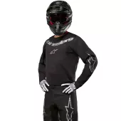 MX dres 2024 Alpinestars Fluid graphite black/silver