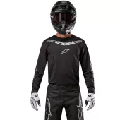 MX dres 2024 Alpinestars Fluid graphite black/silver