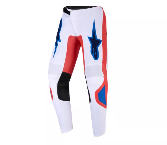 Dětské kalhoty na MX 2026 Alpinestars Fluid Grid orange/ucla blue