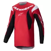 Motokrosový dres 2025 Alpinestars Fluid Haul bright red/black