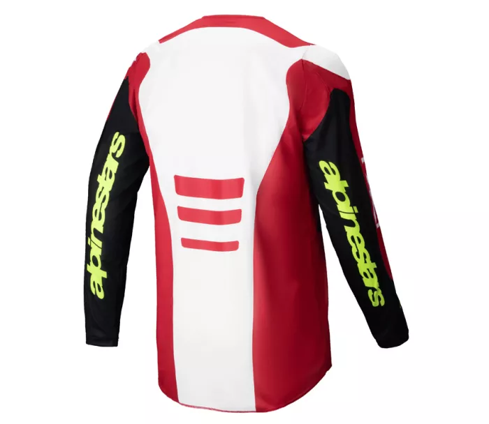 Motokrosový dres 2025 Alpinestars Fluid Haul bright red/black