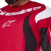 Motokrosový dres 2025 Alpinestars Fluid Haul bright red/black