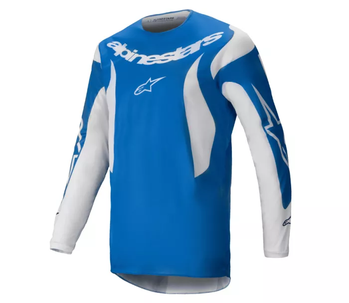 Motokrosový dres 2025 Alpinestars Fluid Haul blue/white