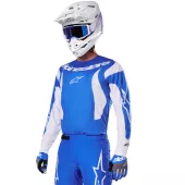 Motokrosový dres 2025 Alpinestars Fluid Haul blue/white
