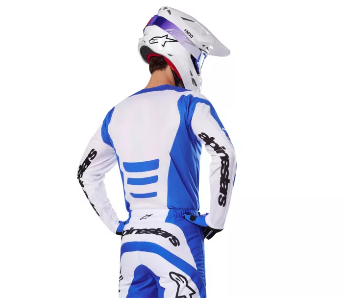 Motokrosový dres 2025 Alpinestars Fluid Haul blue/white