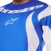 Motokrosový dres 2025 Alpinestars Fluid Haul blue/white
