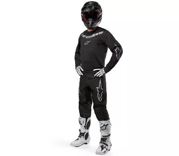MX kalhoty 2024 Alpinestars Fluid graphite black/silver