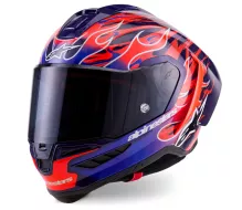Závodní helma 2026 Alpinestars  Supertech R10 Flyte purple/red glossy