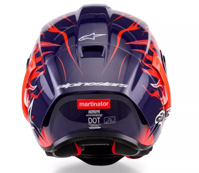 Závodní helma 2026 Alpinestars  Supertech R10 Flyte purple/red glossy