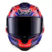 Závodní helma 2026 Alpinestars  Supertech R10 Flyte purple/red glossy