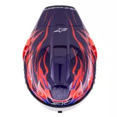 Závodní helma 2026 Alpinestars  Supertech R10 Flyte purple/red glossy