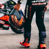 Závodní helma 2026 Alpinestars  Supertech R10 Flyte purple/red glossy