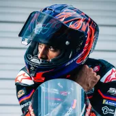 Závodní helma 2026 Alpinestars  Supertech R10 Flyte purple/red glossy