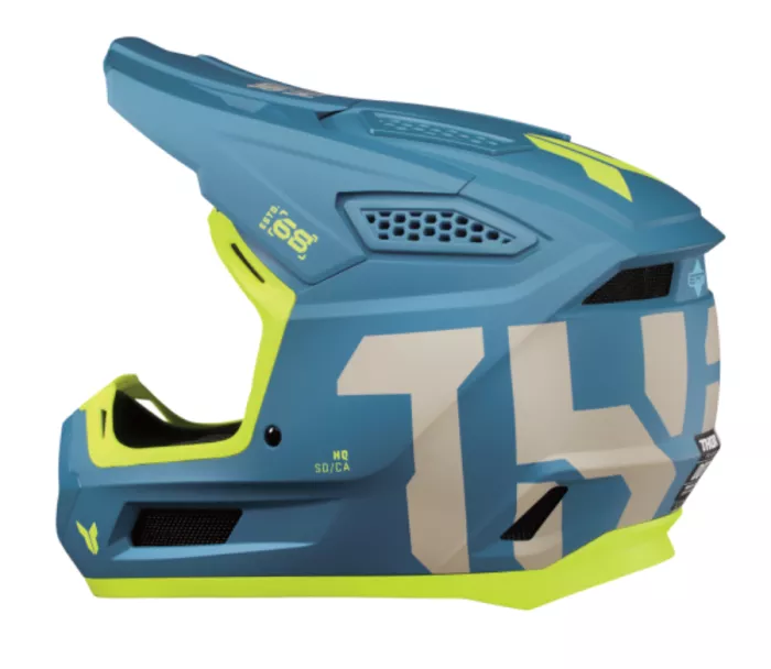 Motokrosová helma Thor Fleet Forge blue