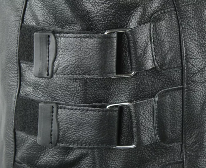 Kožená vesta Nazran Blade black