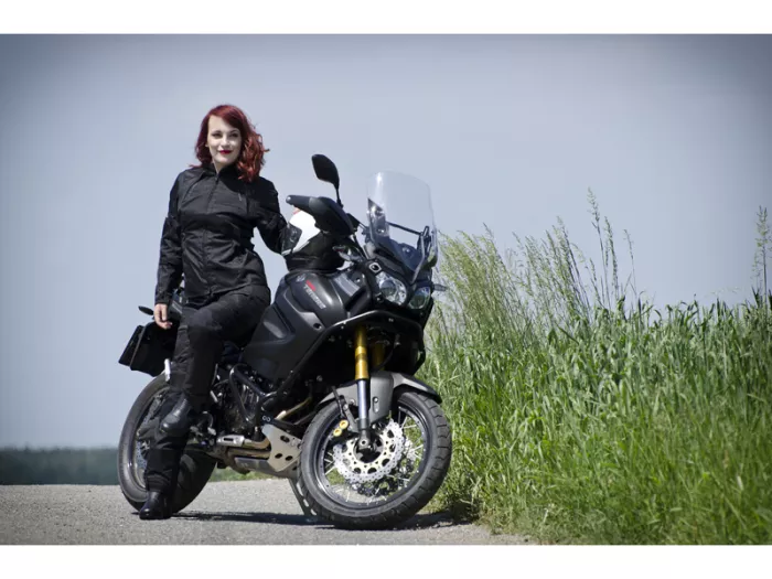 Dámská bunda na moto Nazran Niesen W black/black